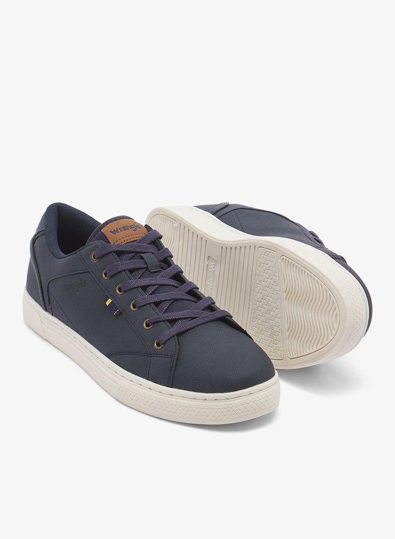 WRANGLER Men's Otis Low Sneakers - Dress Blue