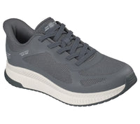 SKECHERS Men's Slip-ins: BOBS Sport Squad Chaos 4 Shoes - Charcoal | 118423