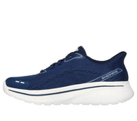 SKECHERS Women's Slip-ins Relaxed Fit: GO WALK Arch Fit N-Joy Trainers - Navy