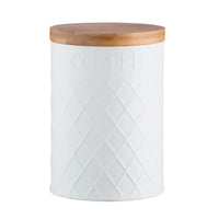 TYPHOON Embossed Coffee Storage - White