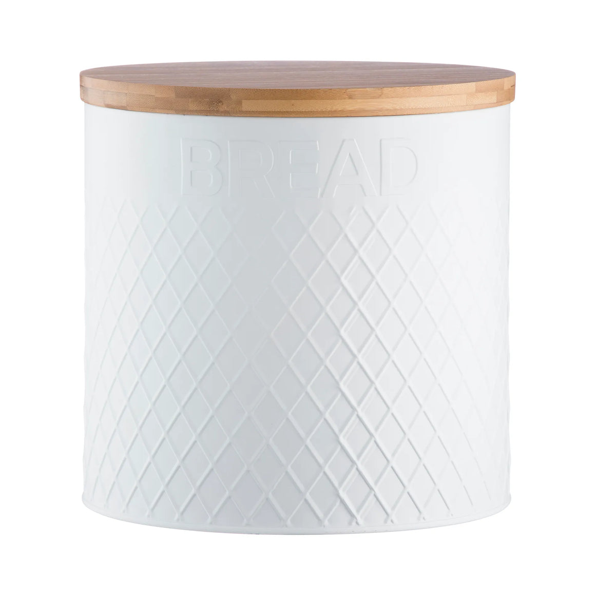 TYPHOON Embossed Bread Bin - White
