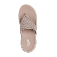 SKECHERS Women's GOwalk Arch Fit 2.0 Slip-on Sandals - Taupe