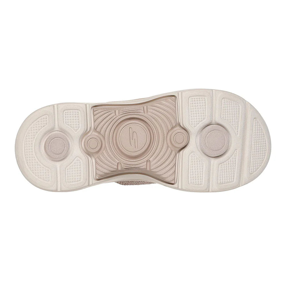 SKECHERS Women's GOwalk Arch Fit 2.0 Slip-on Sandals - Taupe