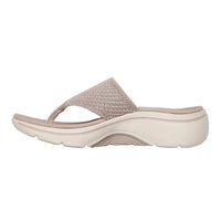 SKECHERS Women's GOwalk Arch Fit 2.0 Slip-on Sandals - Taupe