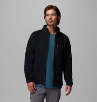 COLUMBIA Men's Fast Trek II Full Zip Fleece - Black