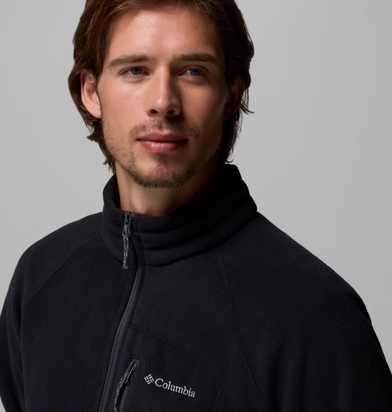 COLUMBIA Men's Fast Trek II Full Zip Fleece - Black