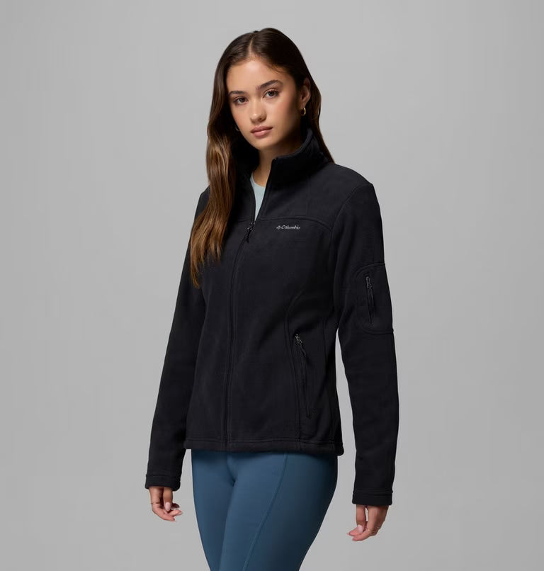 COLUMBIA Women’s Fast Trek II Fleece Jacket - Black