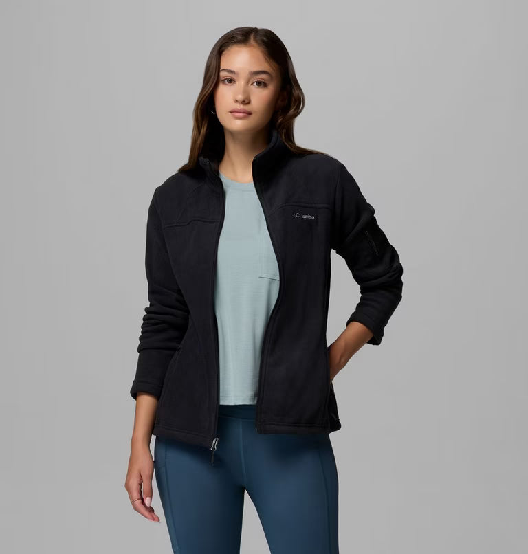 COLUMBIA Women’s Fast Trek II Fleece Jacket - Black