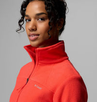 COLUMBIA Women's Fast Trek II Fleece Jacket - Red