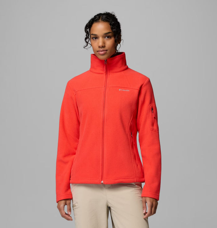 COLUMBIA Women's Fast Trek II Fleece Jacket - Red