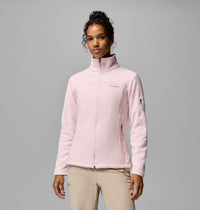 COLUMBIA Women's Fast Trek II Fleece Jacket - Pink