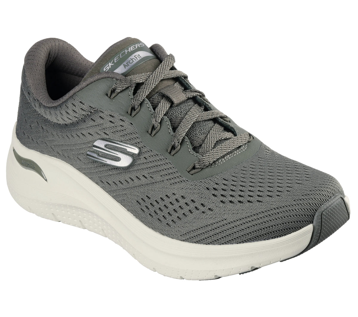 SKECHERS Women's Arch Fit 2.0 - Big League Shoes - Olive | 150051