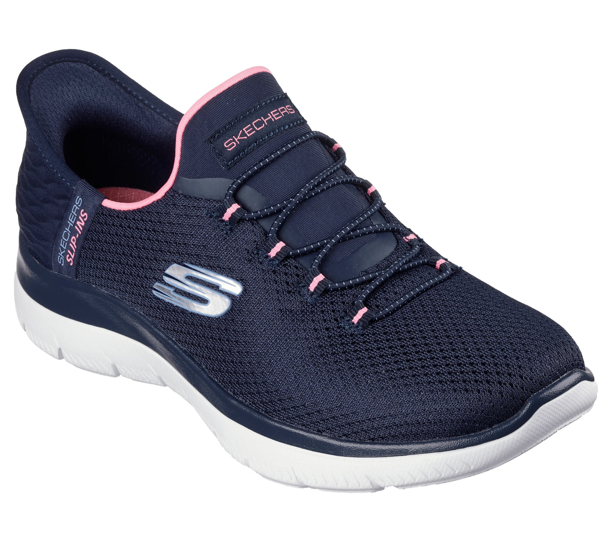 SKECHERS Slip-ins: Summits - Diamond Dream Trainers - Navy | 150123
