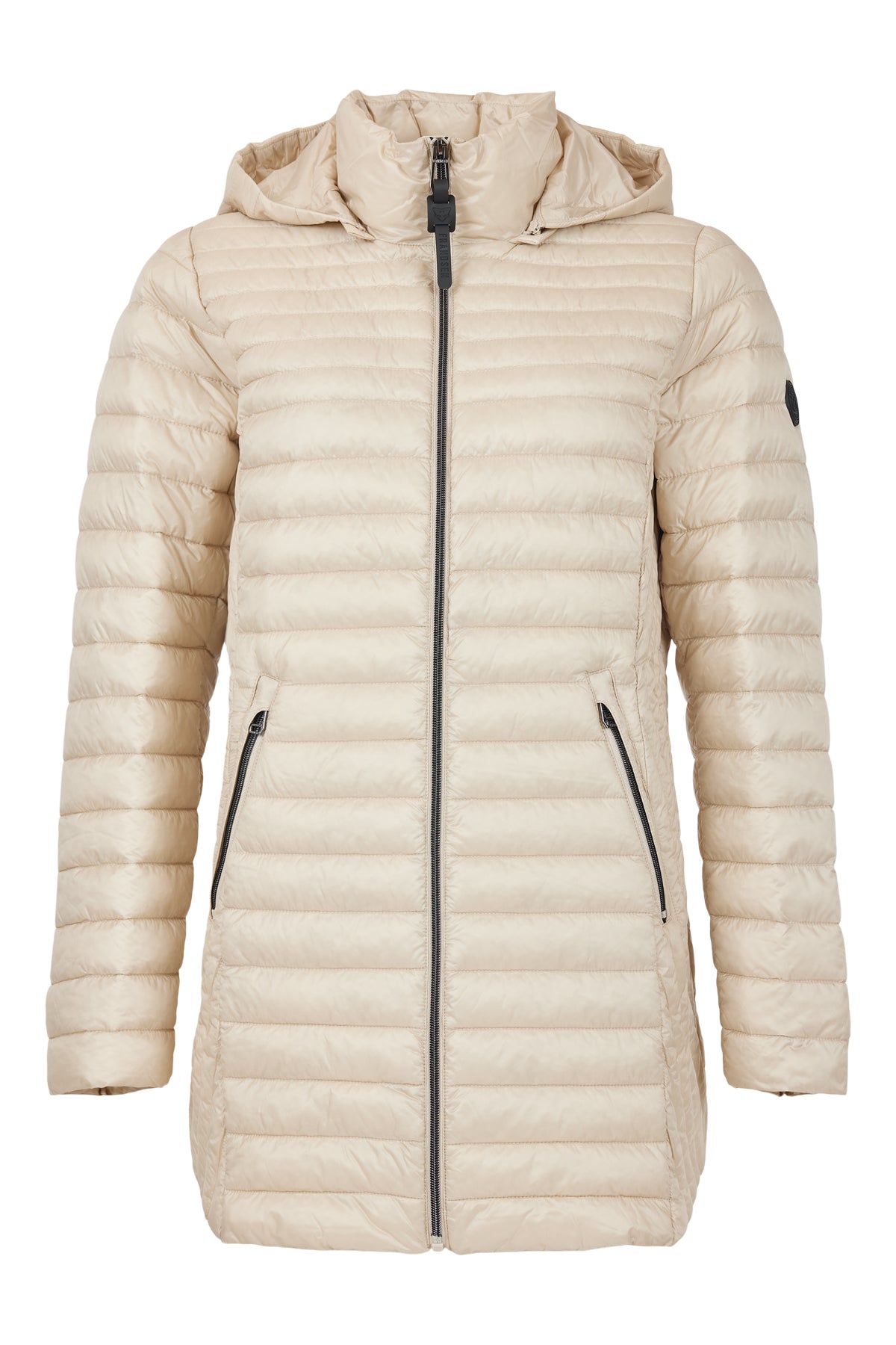 FRANDSEN Quilted Coat - Stone