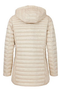 FRANDSEN Quilted Coat - Stone