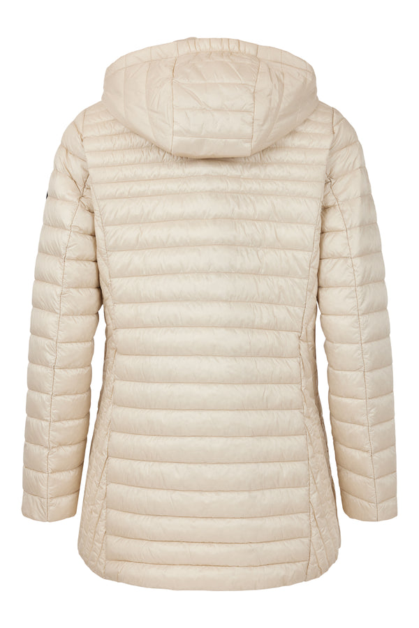 FRANDSEN Quilted Coat - Stone