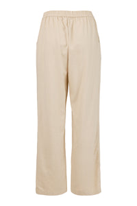 SUNDAY Wide Leg Trouser - Stone