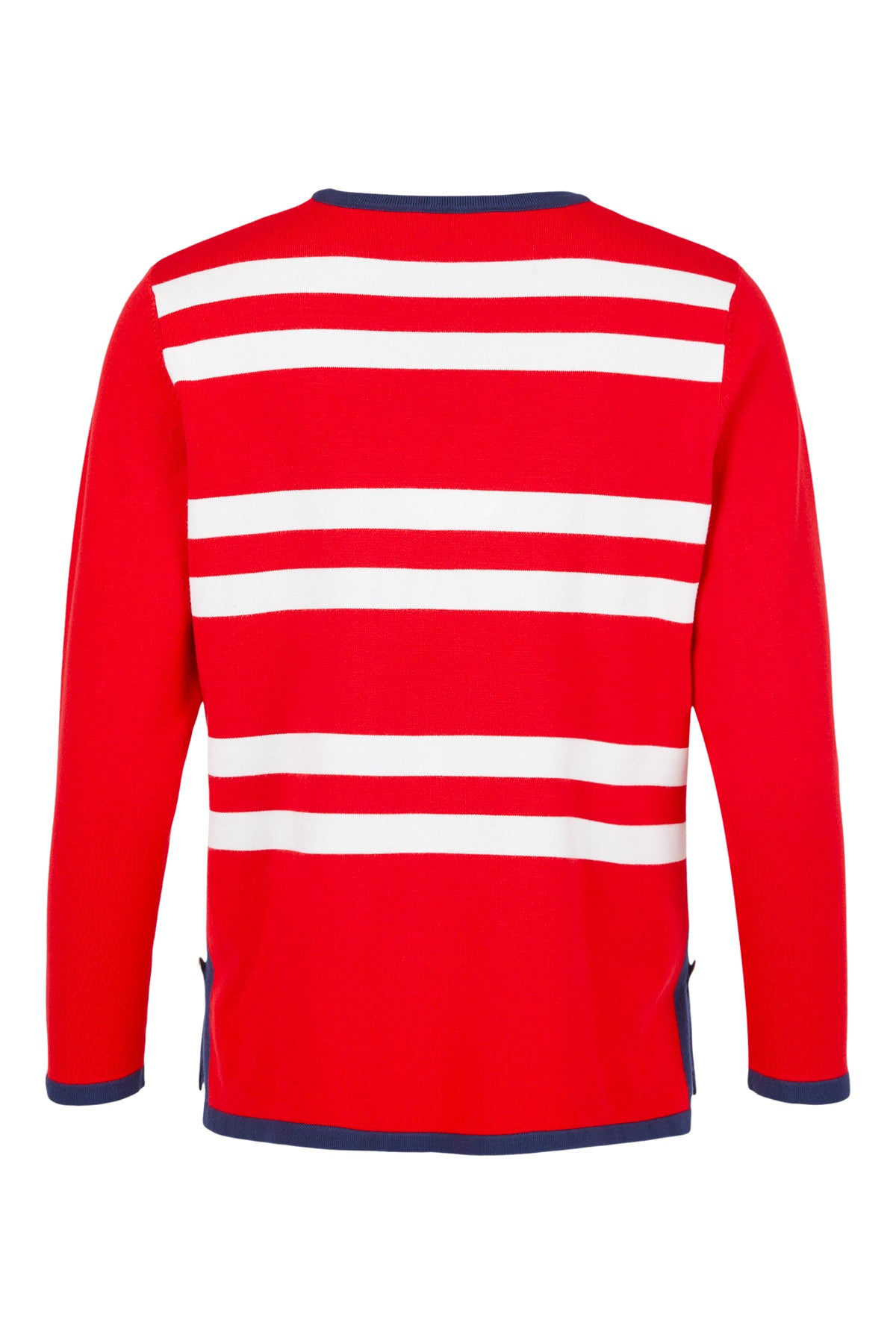 SUNDAY Stripe Jumper - Red
