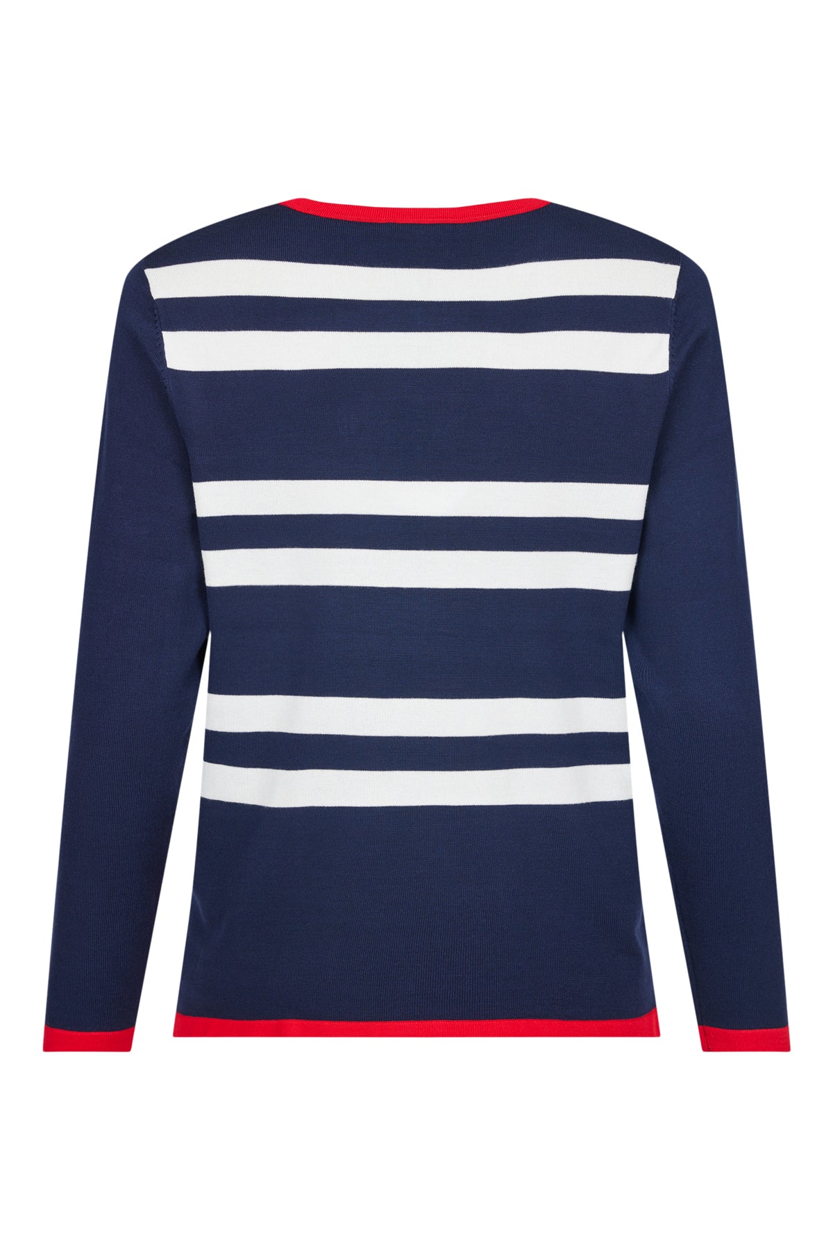 SUNDAY Stripe Jumper - Navy