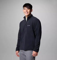 COLUMBIA Men's Fast Trek III Half Zip Fleece Top - Black