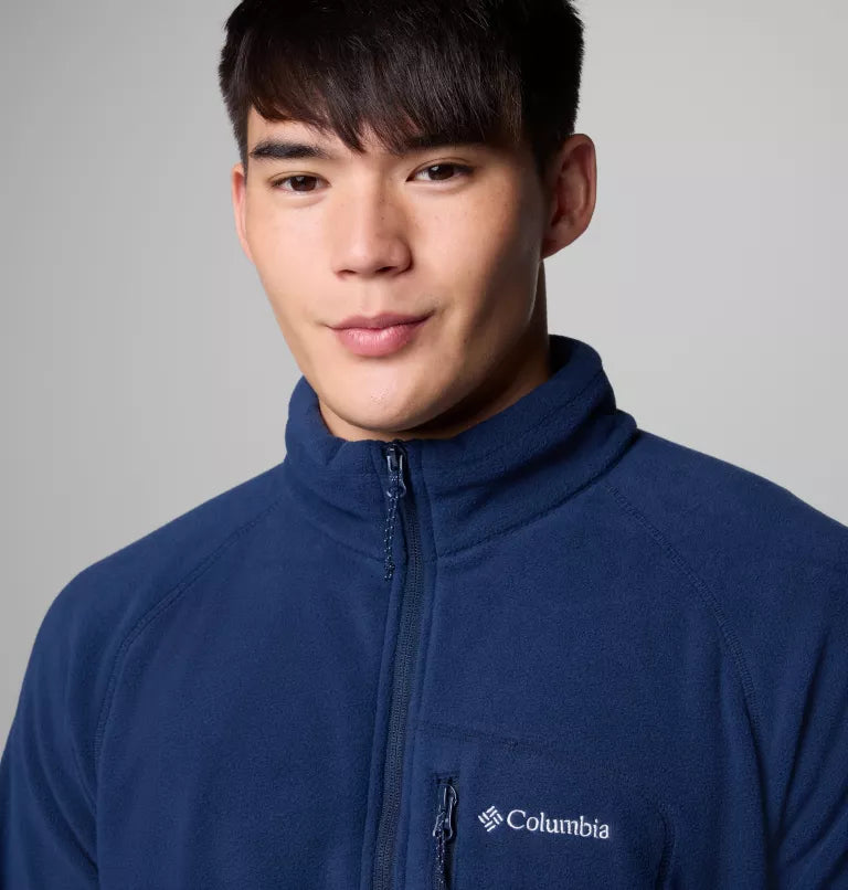 COLUMBIA Men's Fast Trek III Half Zip Fleece Top - Navy