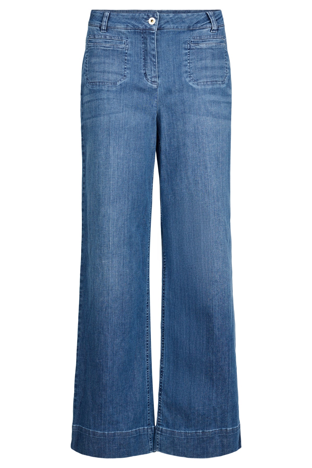 ROBELL Debby Flare Style Jean - Mid Blue