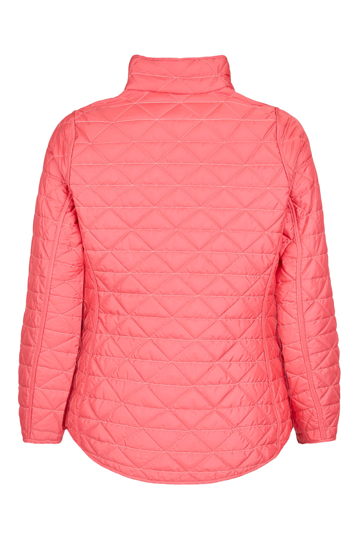 FRANDSEN Reversible Leopard Jacket - Coral