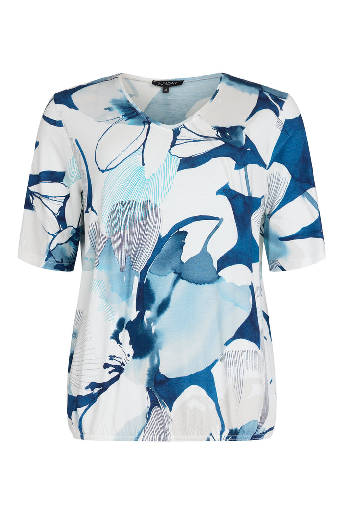 SUNDAY Short Sleeve T-Shirt - Print