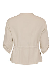 SUNDAY Short Sleeve Jacket - Stone