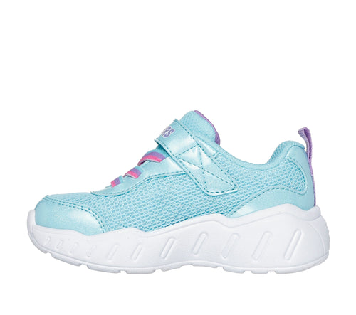 SKECHERS Play Scene - Fun Squad Infant Girl's Trainers - Turquoise