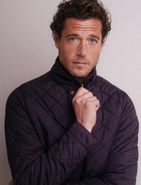 VEDONEIRE Heritage Husky Quilted Jacket - Purple