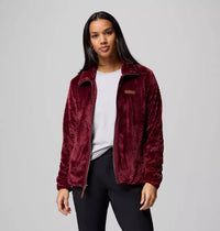 COLUMBIA Women's Fire Side II Sherpa Fleece - Wine