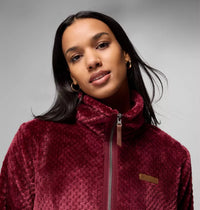 COLUMBIA Women's Fire Side II Sherpa Fleece - Wine
