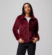 COLUMBIA Women's Fire Side II Sherpa Fleece - Wine