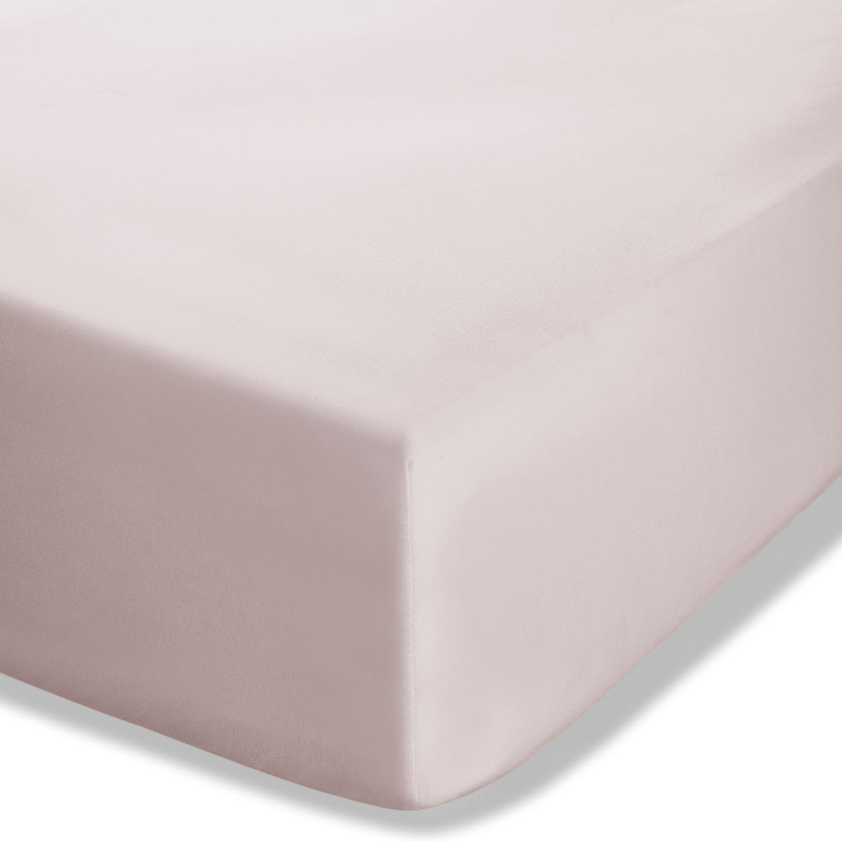 CATHERINE LANSFIELD Easy Iron Percale Extra Deep Fitted Sheet - Blush