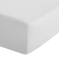 CATHERINE LANSFIELD Easy Iron Percale Combed Extra Deep Fitted Sheet - White