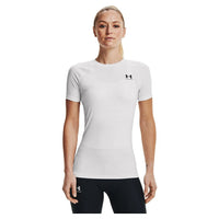 UNDER ARMOUR Women's HeatGear Compression T-Shirt - White