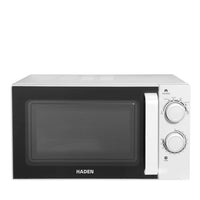 HADEN 20L White Stainless Steel Interior Microwave