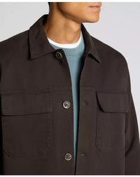 REMUS UOMO Shacket - Brown