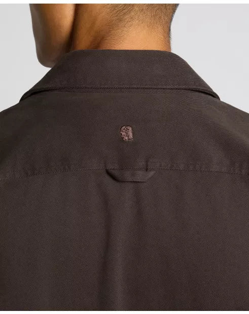 REMUS UOMO Shacket - Brown