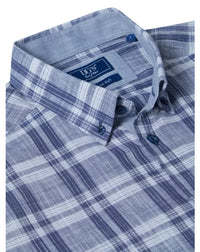 DG's Drifter SS Shirt - Navy Check