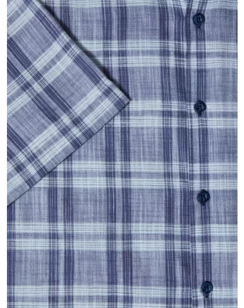 DG's Drifter SS Shirt - Navy Check