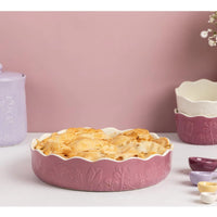 MASON CASH In The Meadow Pink Pie Dish 23cm