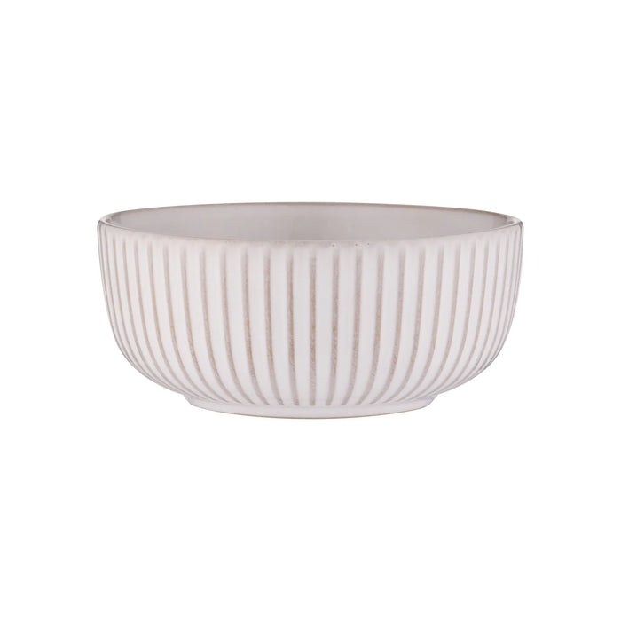 MASON CASH Reactive Ridge Bowl 15cm - White