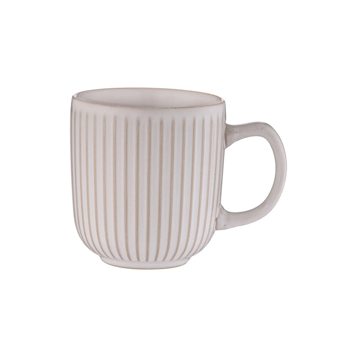 MASON CASH Reactive Ridge Mug 420ml - White