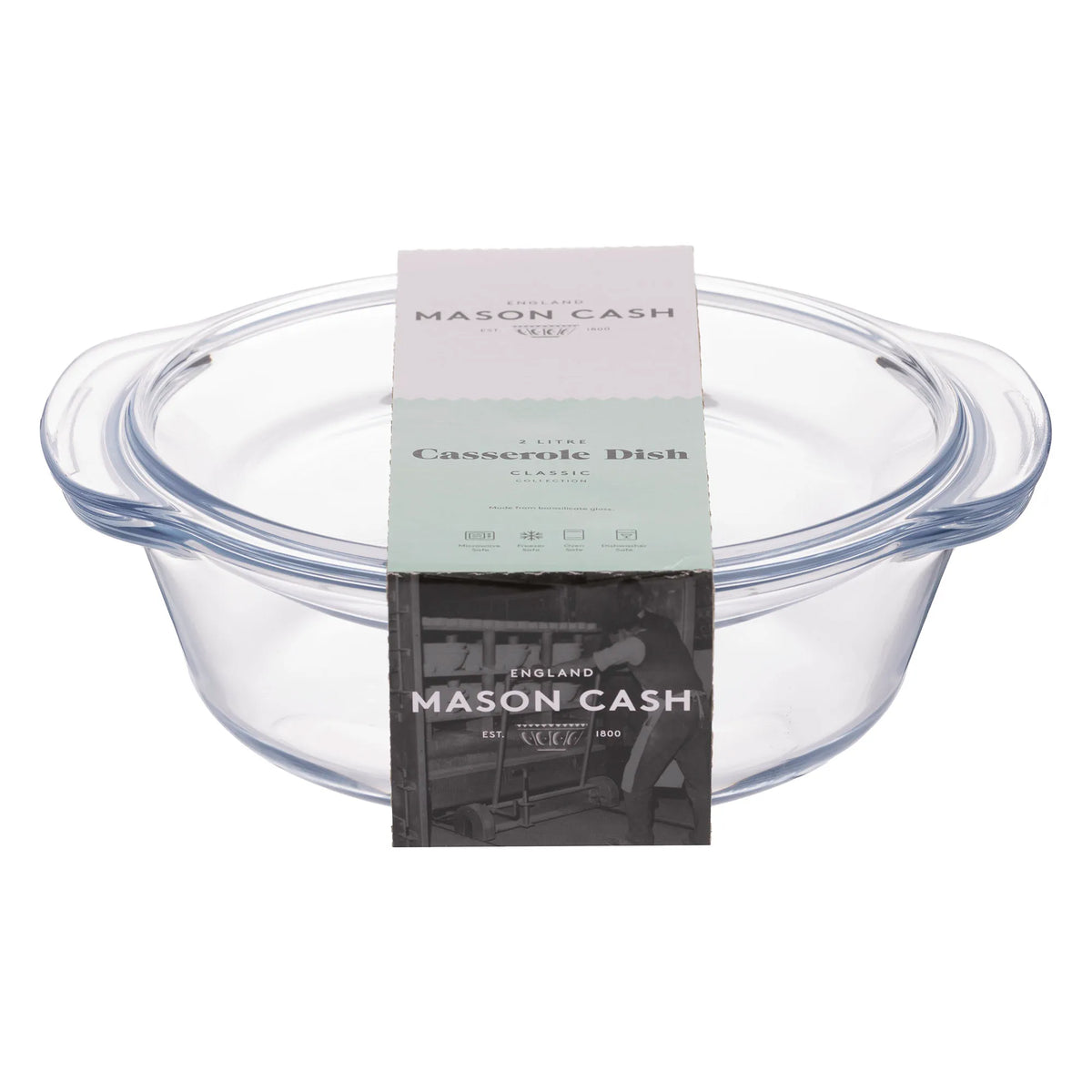 MASON CASH Classic Collection Round Casserole 2l