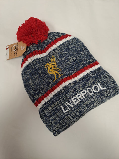 Liverpool Fleece Lined Bobble Hat