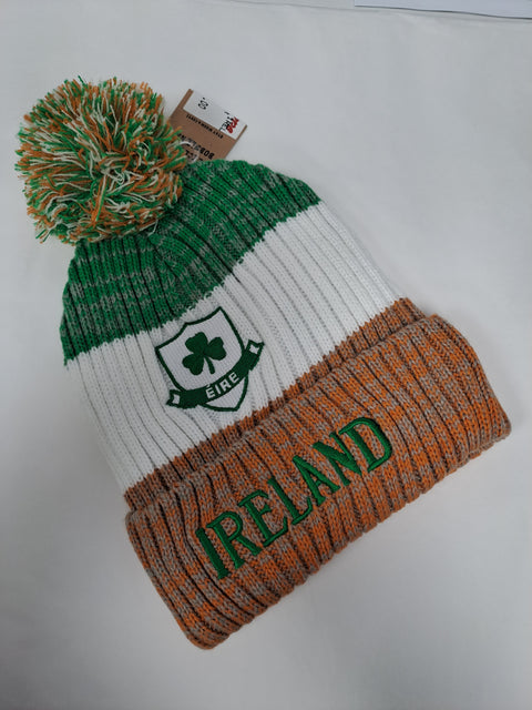 Ireland Fleece Lined Bobble Hat