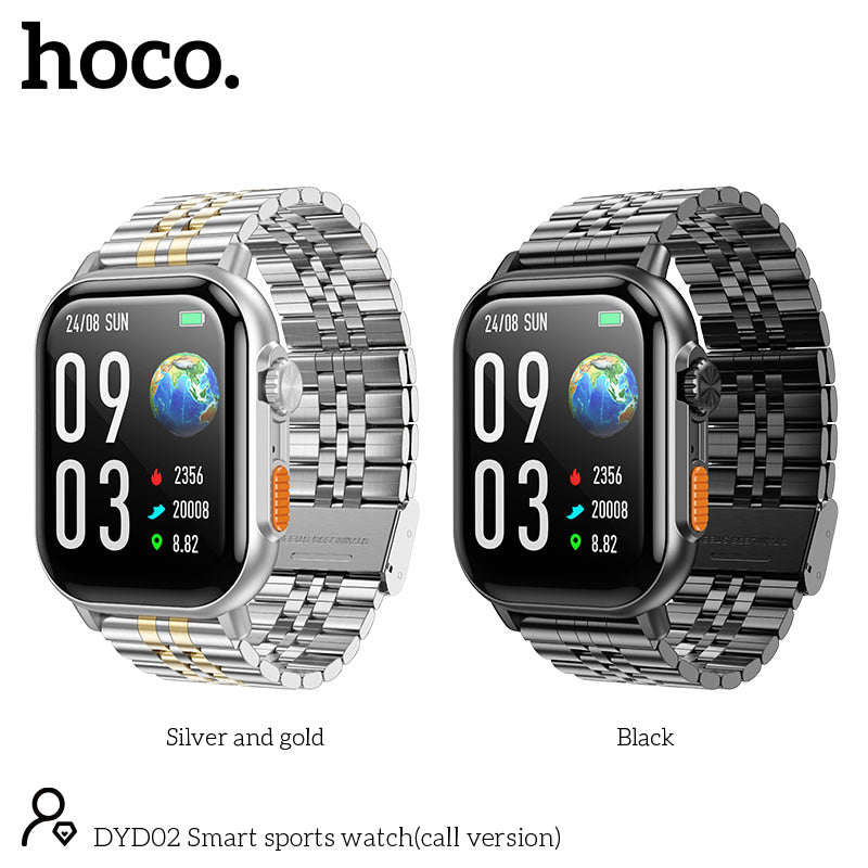 HOCO DYD02 Smart Sport watch (Call version) - Black