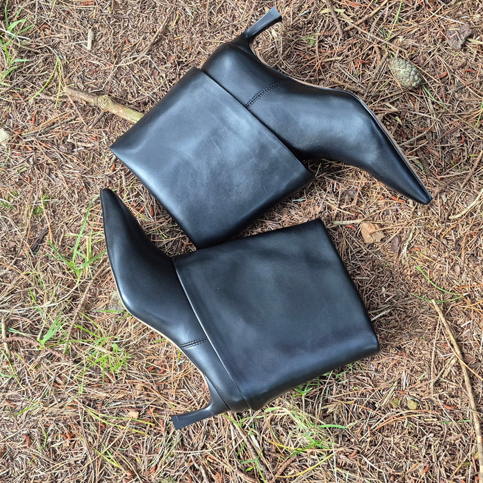 Valentino Conte - Ankle Cuff Boot - Black
